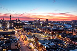 ByWard Market is a retail and entertainment district in Downtown Ottawa.