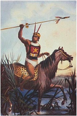 A Charrúa warrior.