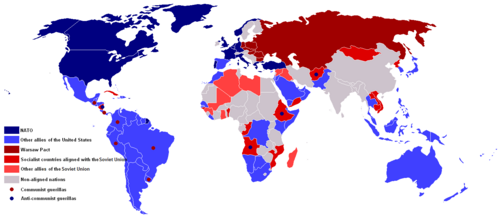 The Cold War in 1980 before the Iran–Iraq War