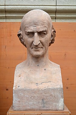 Bust of Antoine-Laurent de Jussieu by David d'Angers (1837)