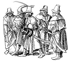 16th century illustration of the Stradiots