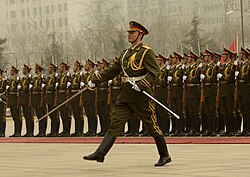 An officer of the People's Liberation Army.