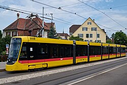 A BLT TINA tram in 2024.