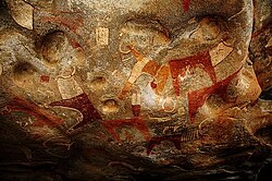 Cave paintings at the Laas Geel complex in northern Somaliland.
