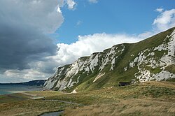Samphire Hoe beneath the White Cliffs of Dover