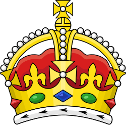 A symbolic representation of the Crown, present on the symbols of many institutions in Commonwealth realms