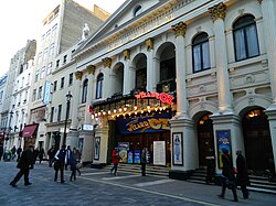 Begun 1912, the Royal Variety Performance was first held at the London Palladium (pictured) in 1941. Performed in front of members of the Royal Family, many famous acts have performed over the century.
