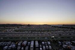 Mercamadrid facilities in South-Eastern Madrid