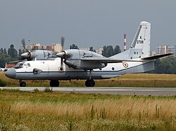 IAF An-32s were used to airdrop humanitarian supplies in Operation Poomalai