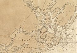 Charlestown and environs in 1780