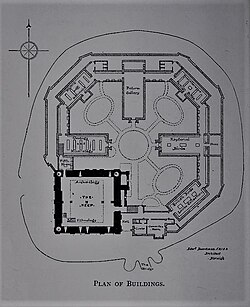 Boardman's plan for Norwich Castle Museum
