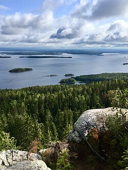 Landscapes of the Koli National Park in North Karelia, Finland, have inspired many painters and composers, including Jean Sibelius, Juhani Aho, and Eero Järnefelt.[12]
