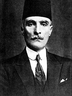 Ibrahim Hananu, a principal leader of the revolt, 1932