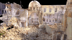 Video extract of high precision 3D laser scanner survey of Beit Ghazaleh of November 2017 (UNESCO, DGAM & AGP)
