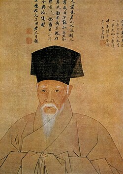 Shen Zhou (1427–1509) founded the Wu School of painting, contributing greatly to Chinese artistic tradition.