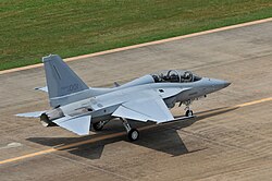A FA-50 on first delivery