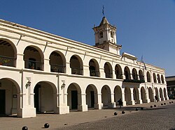 Cabildo in the city of Salta (Argentina)