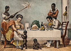 Jean-Baptiste Debret's conception of enslaved persons in Brazil (1839)