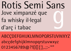 Rotis semi-sans