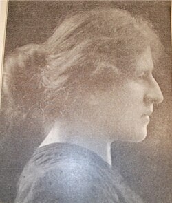 Elise Haile, wife of composer Eugen Haile, from an article in The Musical Courier, 1912