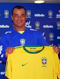 Cafu is the all-time most capped player for Brazil with 142 appearances.