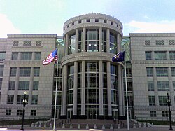 The Scott Matheson Courthouse is the seat of the Utah Supreme Court.