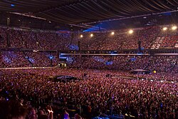 Johan Cruyff Arena, the largest Dutch concert venue