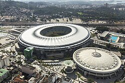 Maracanã Stadium in Rio de Janeiro, Brazil