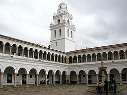 The Universidad Mayor Real y Pontificia San Francisco Xavier de Chuquisaca, Bolivia's oldest higher education institution