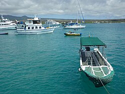 Water taxi in Puerto Ayora (2011)