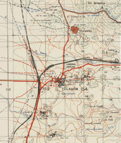 The region of Tulkarm in the 1940s.