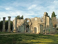 3rd-century Kfar Bar'am synagogue in the Galilee[106]