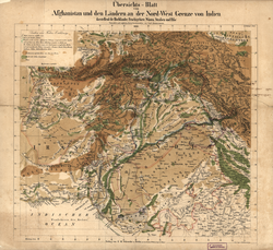 Overview of Afghanistan and the Countries on the Northwest Border of India 1842
