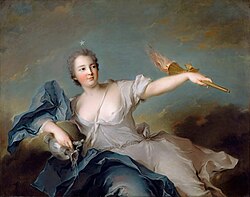 Marie Anne de Mailly-Nesle by Jean-Marc Nattier
