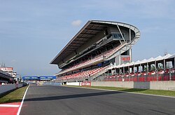 Circuit de Catalunya/Circuit de Barcelona, race track of Formula 1 and MotoGP on the suburb of Barcelona
