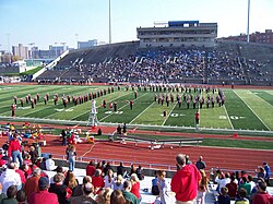 Robert K. Kraft Field at Lawrence A. Wien Stadium in Manhattan, home field of Columbia Lions football