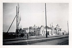 Railway station in 1941