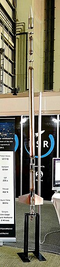 Prototype of the Kuwait Space Rocket