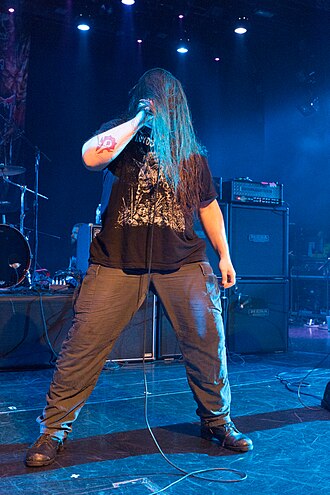 Cannibal Corpse vocalist George "Corpsegrinder" Fisher