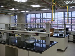 Teaching laboratory of Universidade Federal do ABC in Santo André.