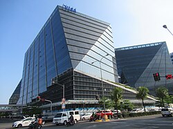 The Four E-Com Center, the latest office tower within the E-com Center Complex