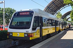 DART rail in Dallas