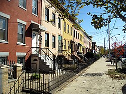 Rowhouses on St. Nicholas Avenue
