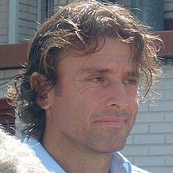 Full-back Amedeo Carboni, the foreigner with the most appearances (350)