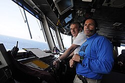 Band aboard USS Ronald Reagan (April 2009)