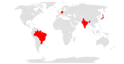 The G4 nations: Brazil, Germany, India, Japan