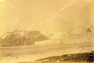 Neumayer Glacier, Cumberland West Bay, South Georgia, circa 1882–1883.