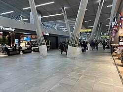 Main corridor at International Terminal