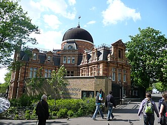 The Royal Greenwich Observatory in England