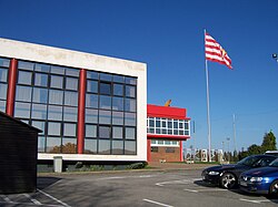 The club headquarters, in Mareo